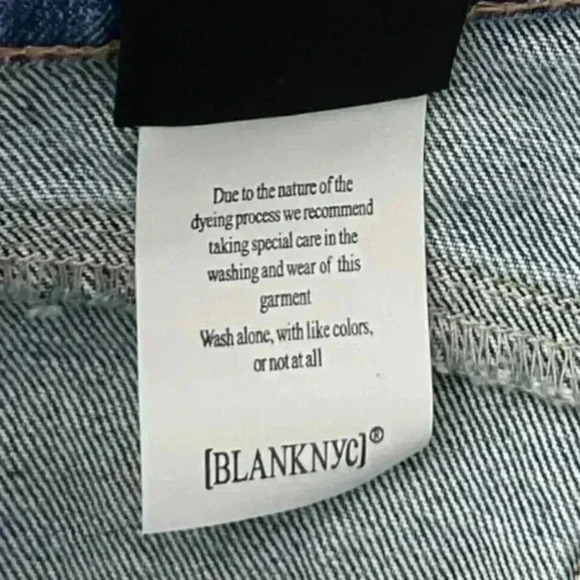 Blank NYC The Reeve High Rise Denim Short in Cruise Control. Size 25. NWT! - Picture 10 of 14